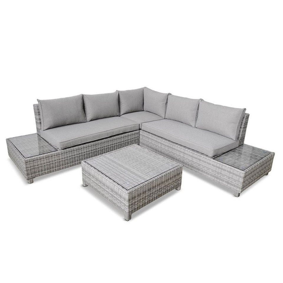 Monte Carlo Stone 4 Seater Corner Lounge set