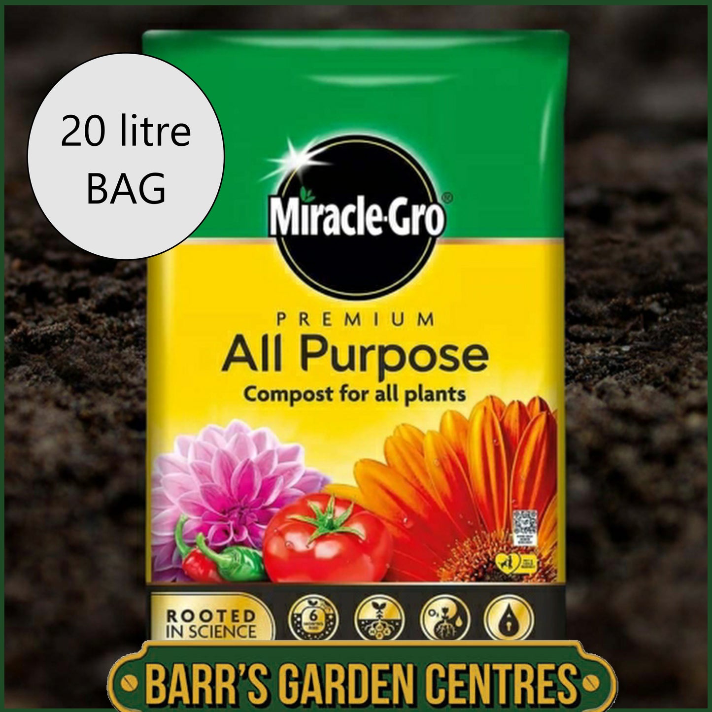 Miracle-Gro® Peat Free Premium All Purpose Compost