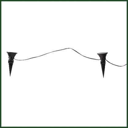 10PK Solar Powered MULTISPOT Spotlights