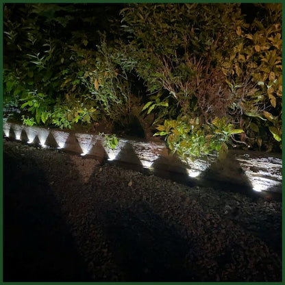 10PK Solar Powered MULTISPOT Spotlights