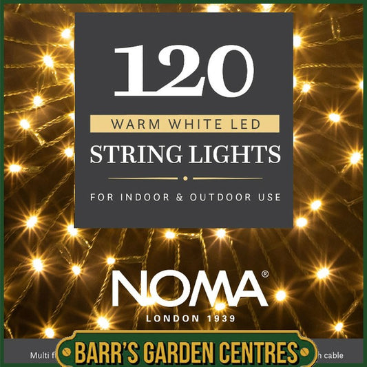 Noma 120-2000 Multi-action String Lights - Warm White