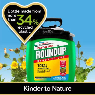 Roundup® Fast Action Ready to Use Weedkiller Pump ‘n Go 5 litres