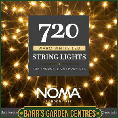 Noma 120-2000 Multi-action String Lights - Warm White