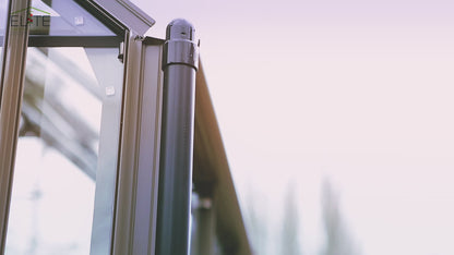 SPECIAL PACKAGE DEAL - WITH 3mm HORTICULTURAL GLASS - HIGH EAVE 6'3" WIDE ELITE GREENHOUSE