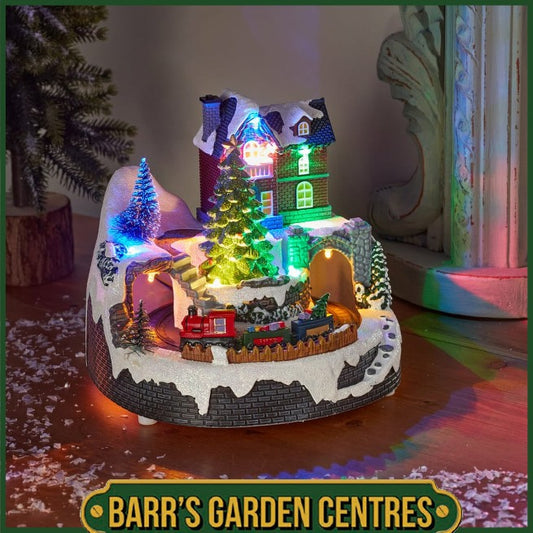 Three Kings Santa's Village SnowScene