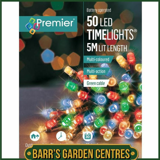 Premier 50-200 Battery String Lights - MultiColour