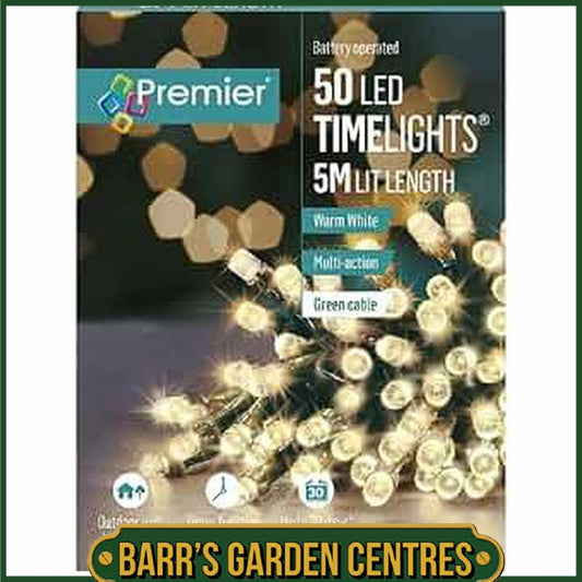 Premier 50-200 Battery String Lights - Warm White