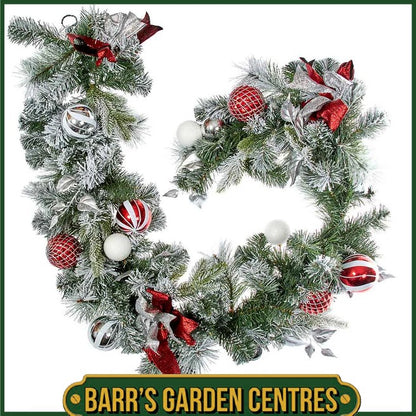 Three Kings Lapland Christmas Garland - 180cm / 6ft