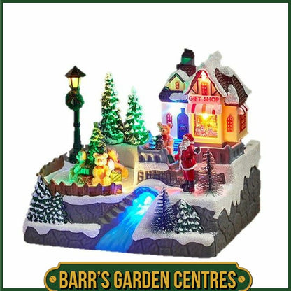 Three Kings Gift Shop SnowScene
