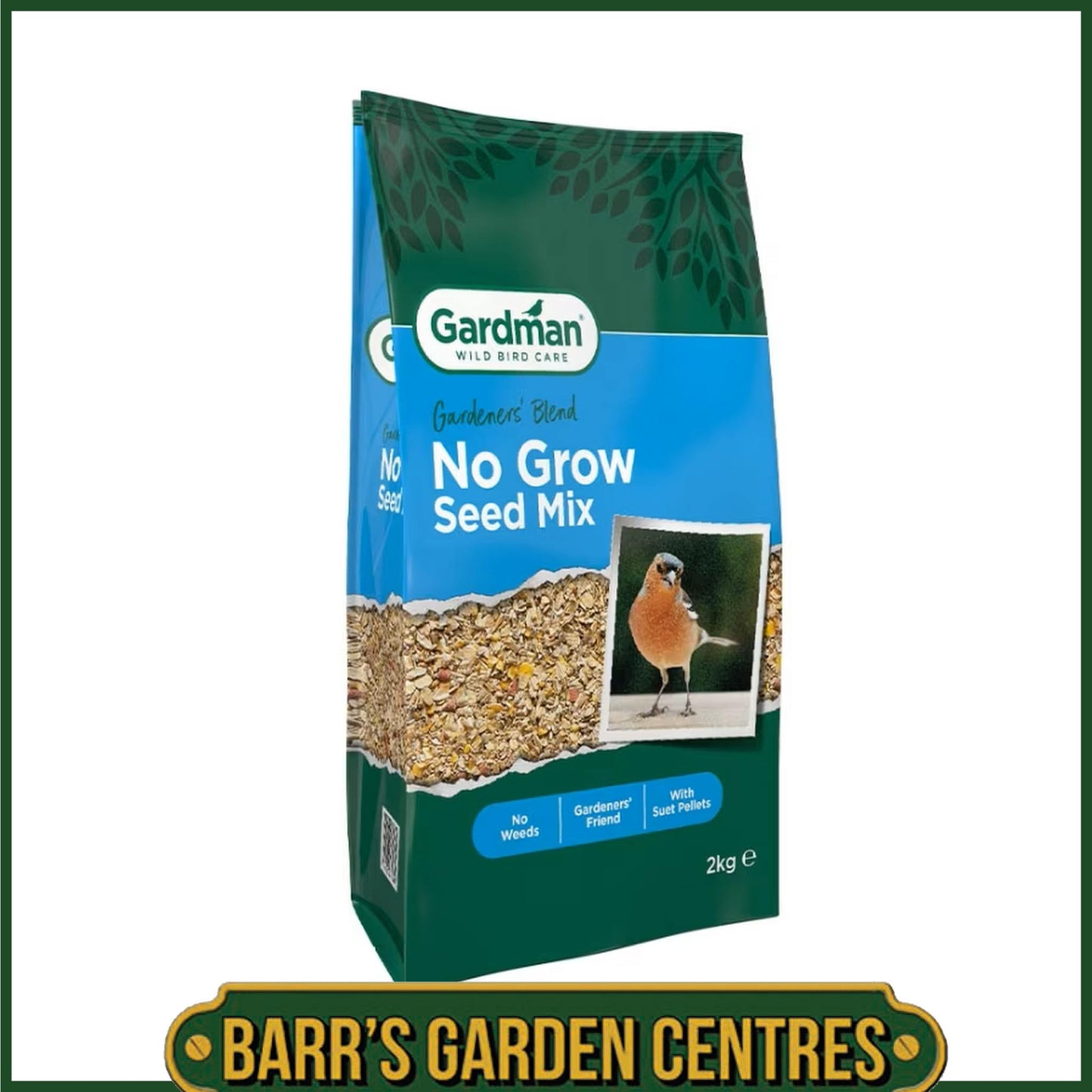 Gardman No Grow Seed Mix 2kg - 4kg