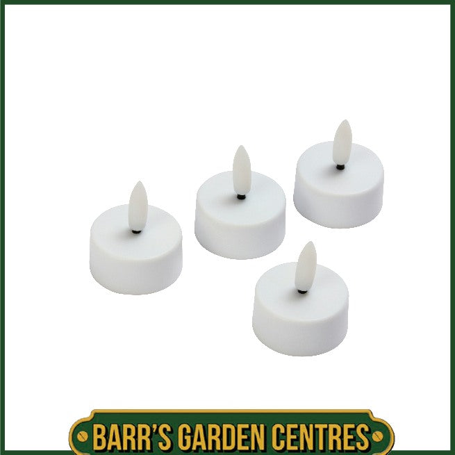 Three Kings Faux Flame T-Light, 4pk