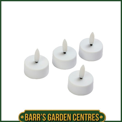 Three Kings Faux Flame T-Light, 4pk