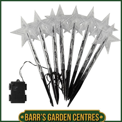 Three Kings Star Decor Stakes Multi 8pc