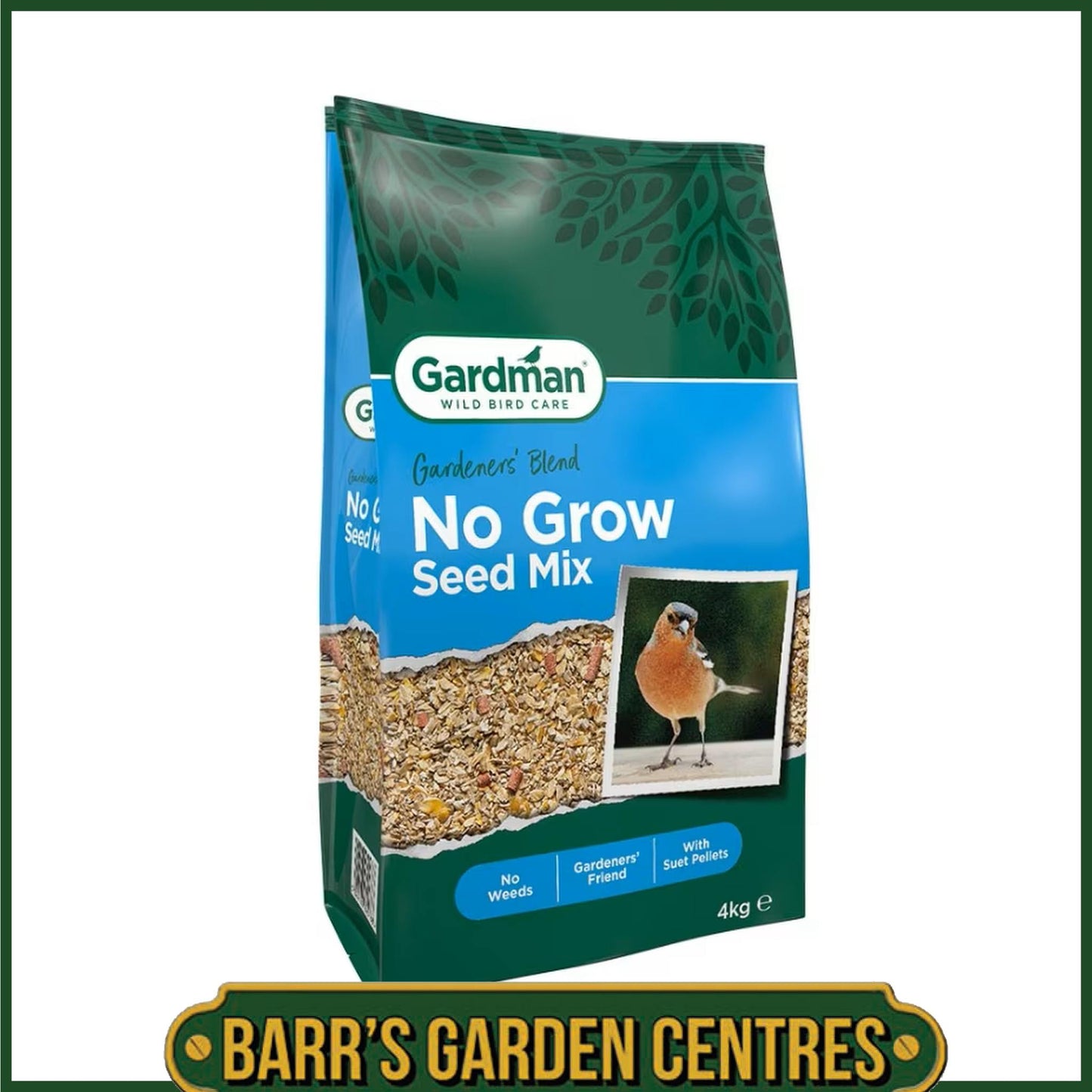 Gardman No Grow Seed Mix 2kg - 4kg