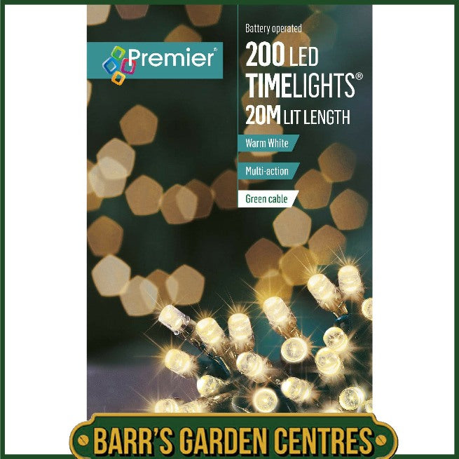 Premier 50-200 Battery String Lights - Warm White