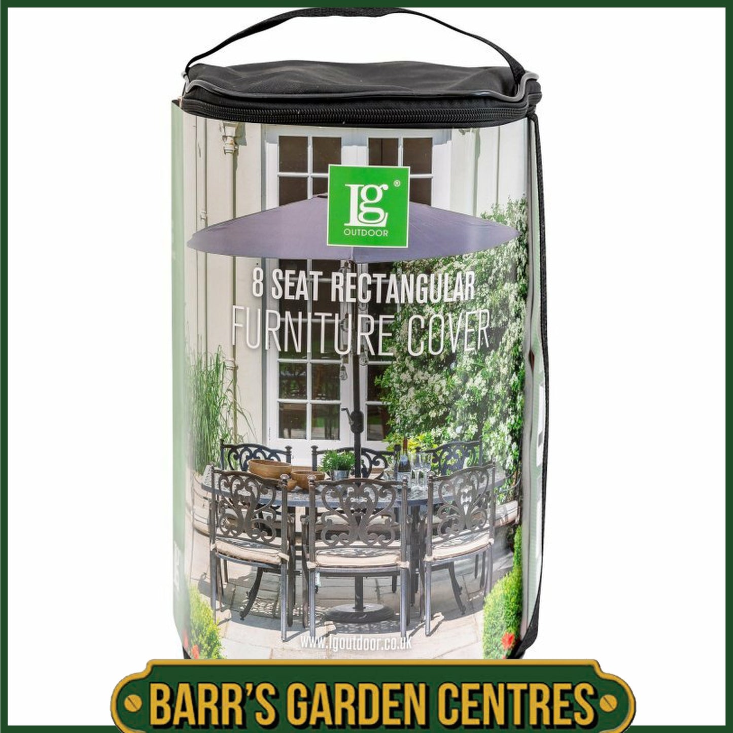 Outdoor Deluxe Cover - 8 Seat Rectangular Dining