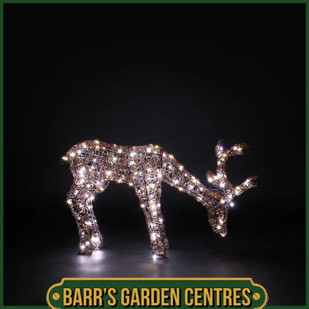 Noma 40cm Copper Acrylic Tatton Grazing Deer