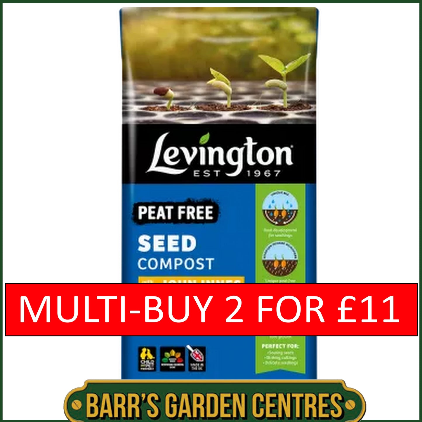 Levington® Peat Free John Innes Seed