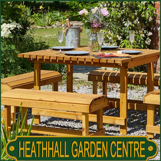 Tom Chambers Coxwald Table and Bench set