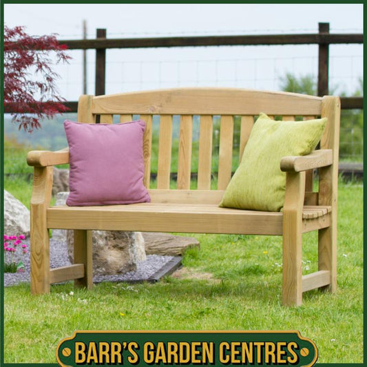 Emily 2 Seater Garden Bench (4ft)