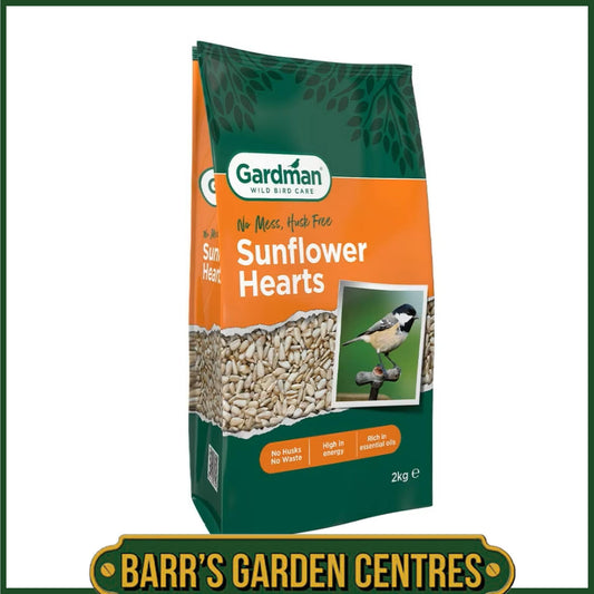 Gardman Sunflower Hearts 2kg - 4kg