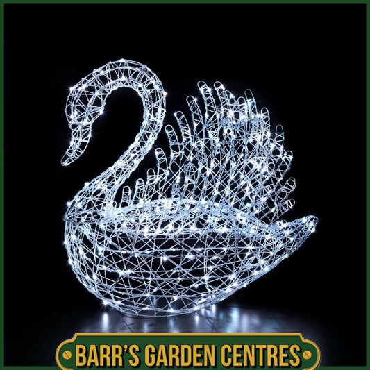 NOMA 1m Serpentine Swan White Wire