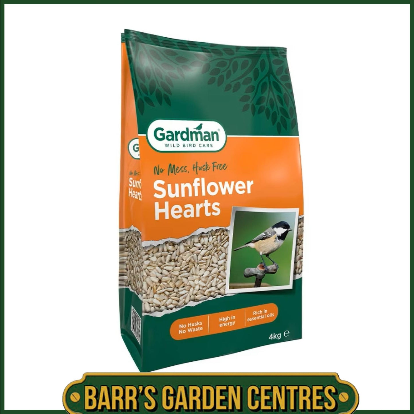 Gardman Sunflower Hearts 2kg - 4kg