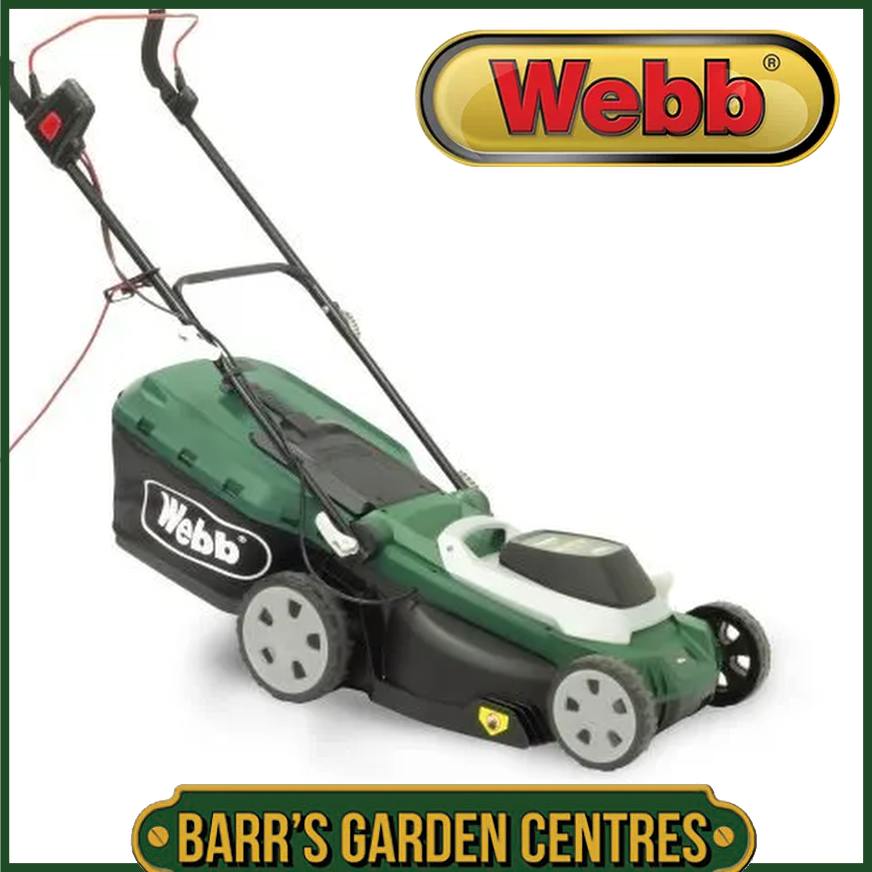 Webb WEER40RR Supreme 40cm (16 inch) Electric Rotary Lawnmower with Rear Roller