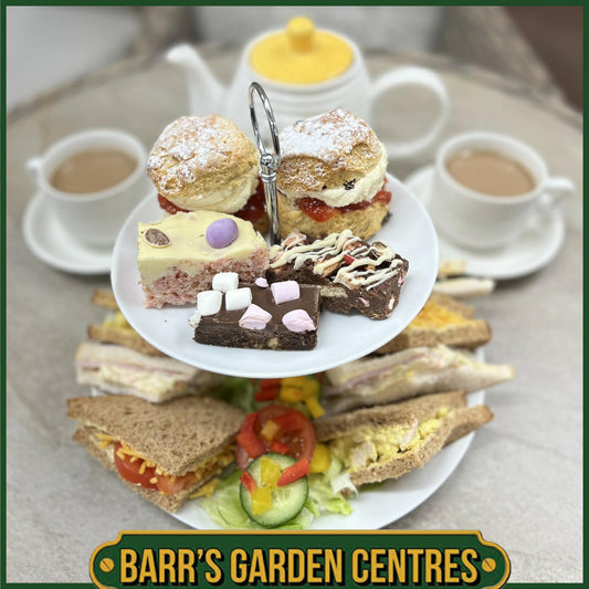 Barr's Garden Centres Afternoon Tea Gift Vouchers