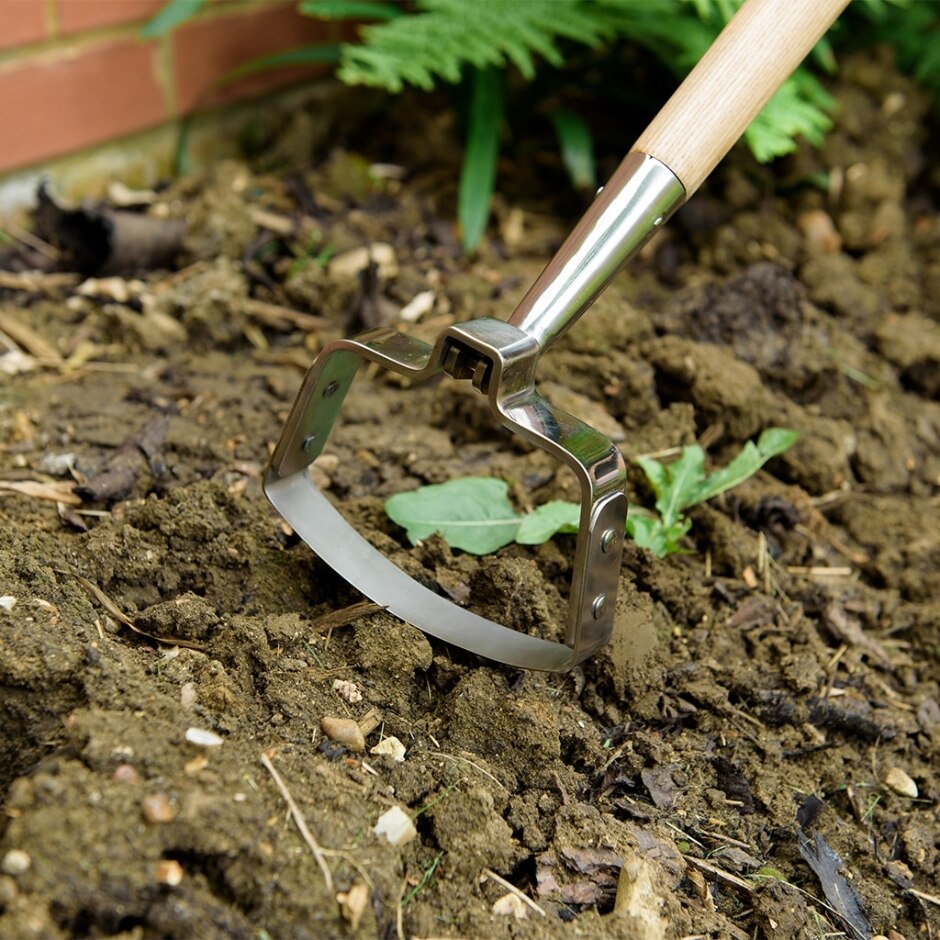 Kent & Stowe Stainless Steel Long Handled Weeding Knife