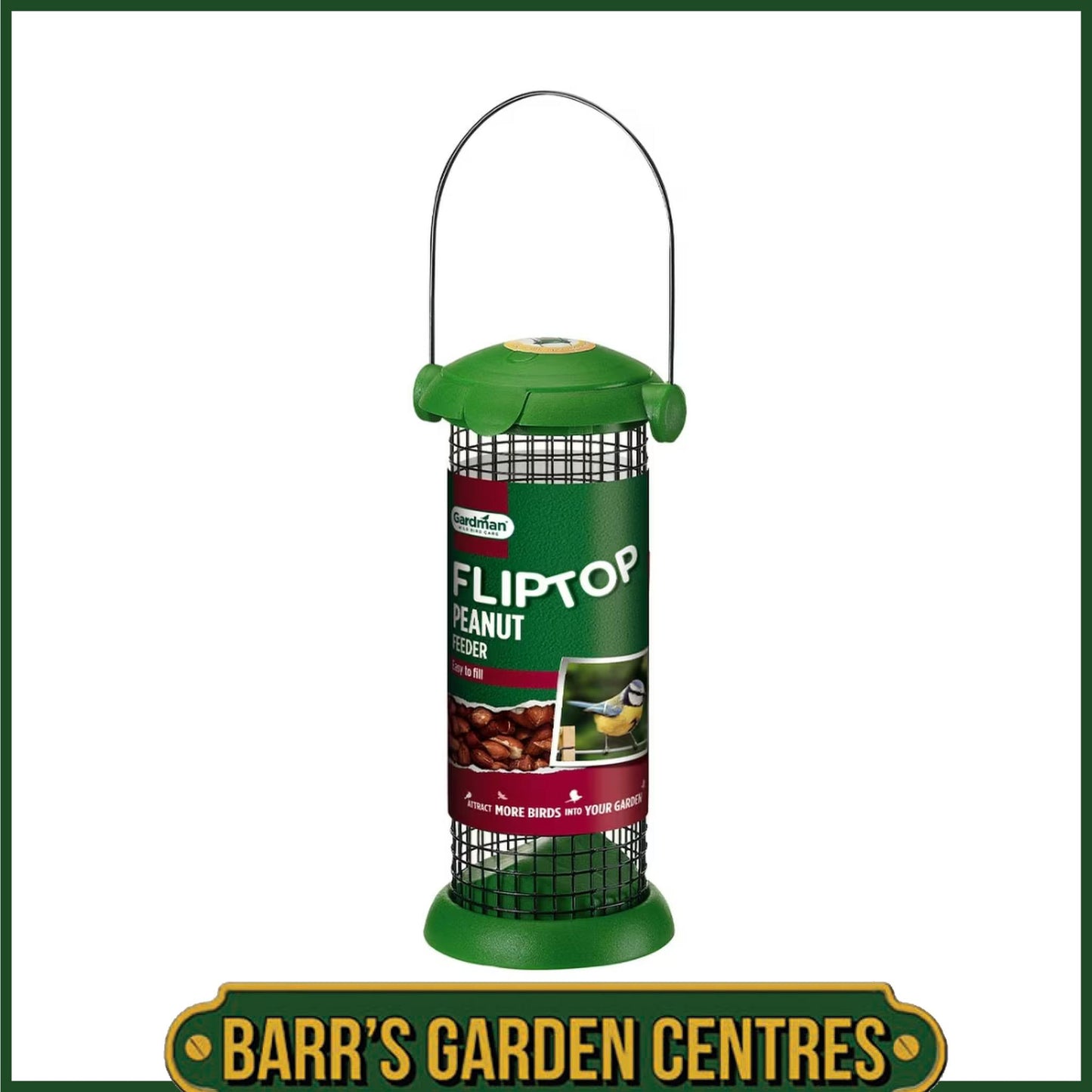 Gardman Flip Top Peanut Feeder