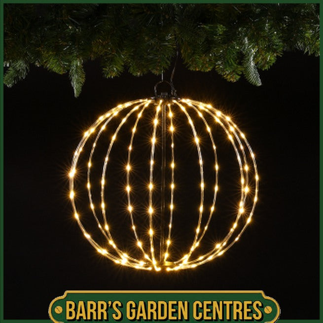 NOMA 40cm LED Hanging Tube Light Sphere - Warm White
