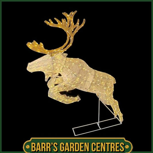 NOMA 1.65m Winter Wonderland Jumping Reindeer