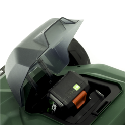 Webb Eco WEV20LM33LT25B4 20V 33cm (14″) Cordless Rotary Lawnmower and 25cm Line Trimmer (Twin Pack) 4Ah Battery & Charger included)