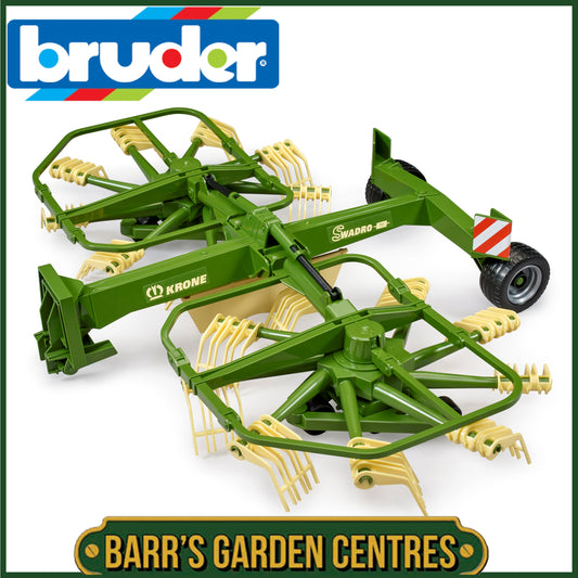 BRUDER Krone Dual Rotary Swath Windrower