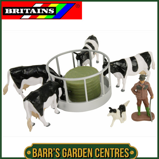 BRITAINS Cattle Feeder Set