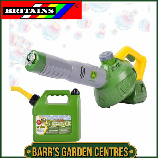 BRITAINS John Deere Bubble 'N' Fun Leaf Blower