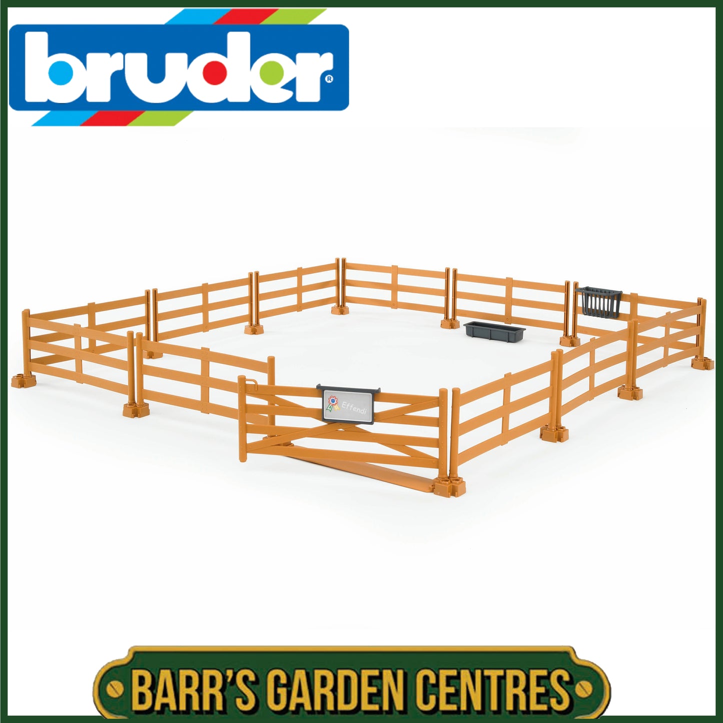 BRUDER Pasture fence (brown)