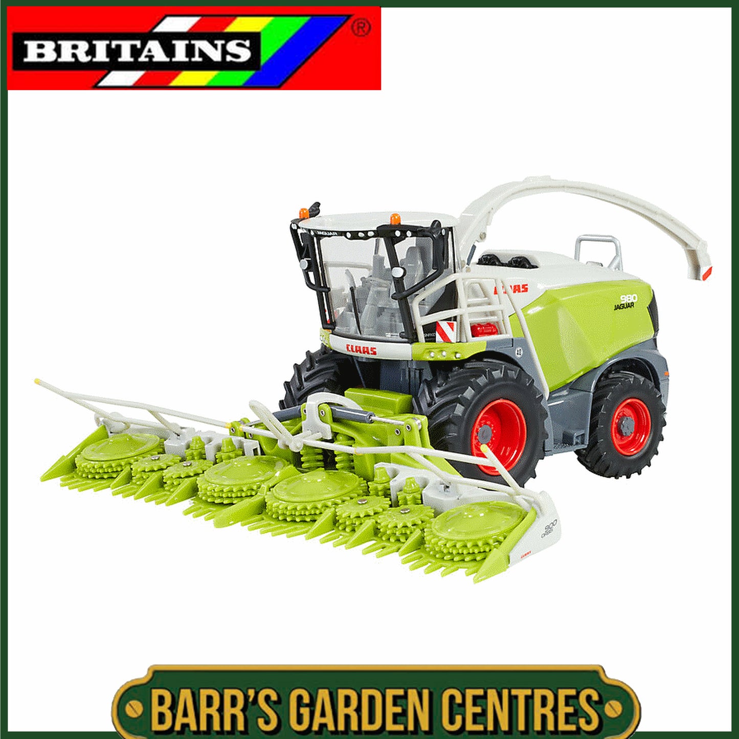 BRITAINS CLAAS JAGUAR 980 with ORBIS 900