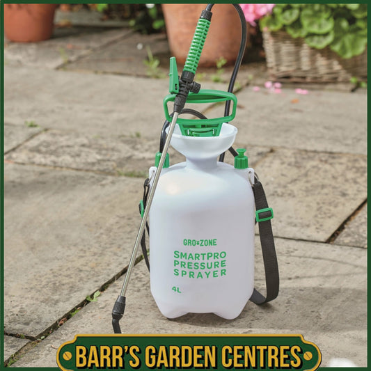 GroZone SmartPro Pressure Sprayer Pump Sprayer 4L