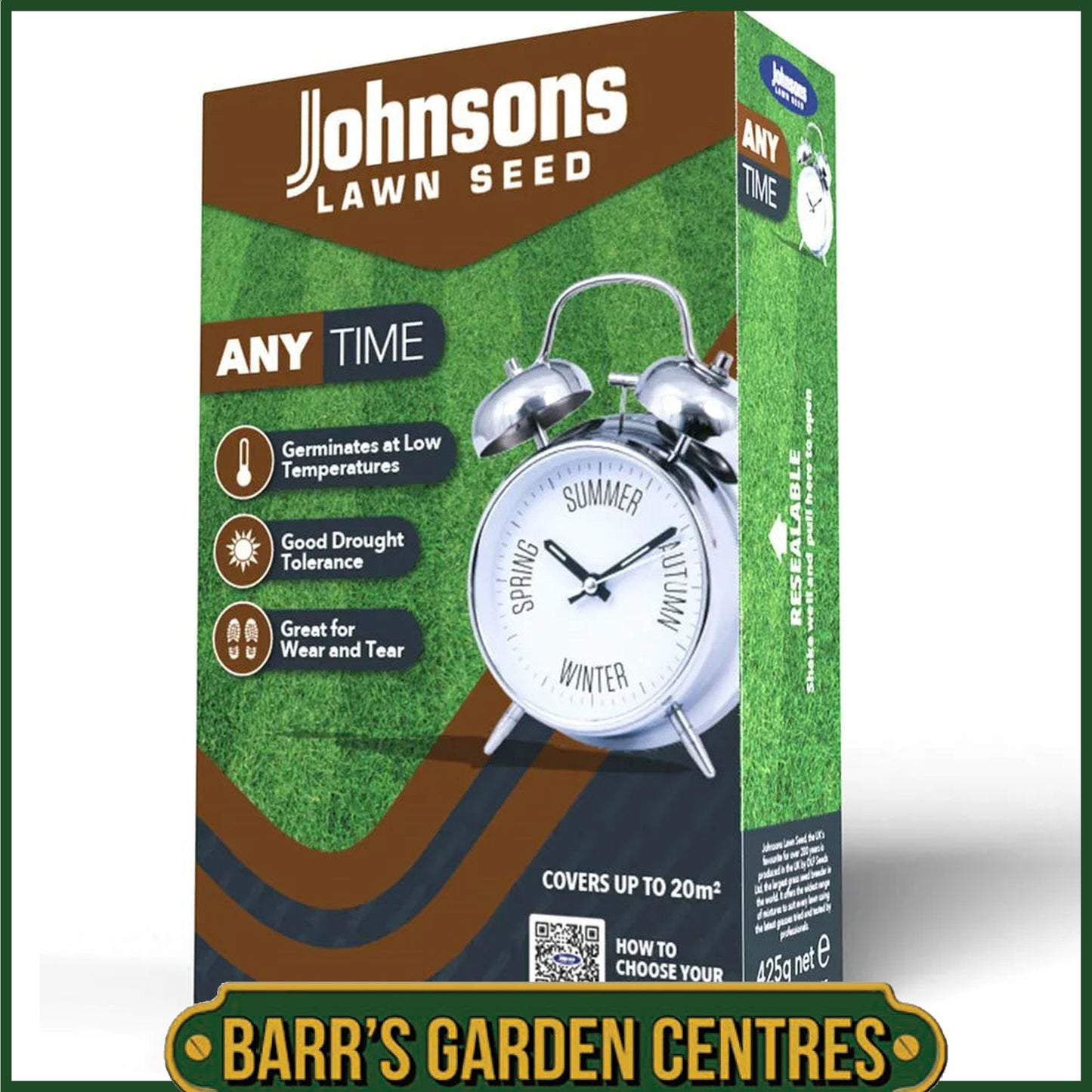 Johnsons Lawn Seed Any Time