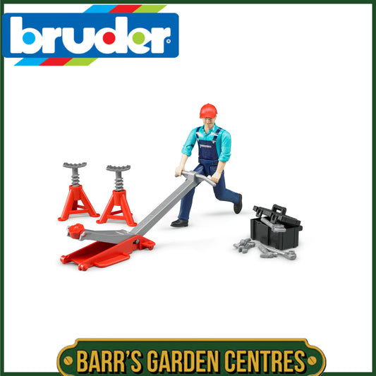 BRUDER Figure-Set garage equipment