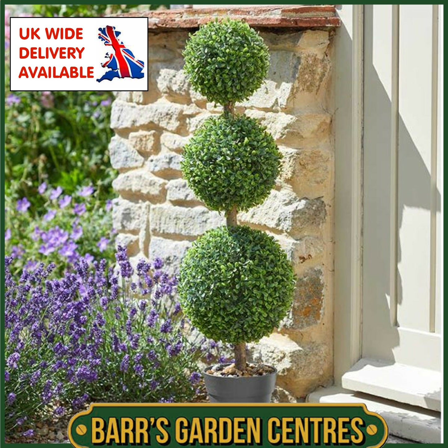 Smart Garden Trio Topiary Tree - 80cm