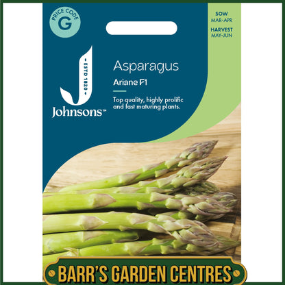Johnsons - Asparagus Ariane F1 - 10 Seeds