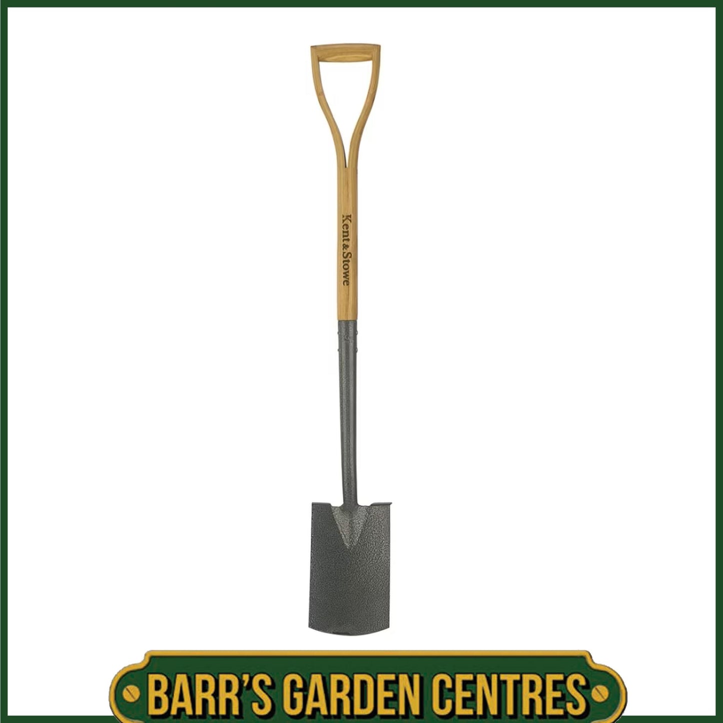 Kent & Stowe Carbon Steel Border Spade