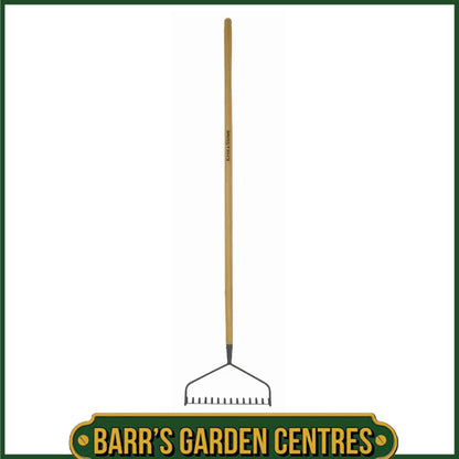 Kent & Stowe Carbon Steel Long Handled Soil Rake