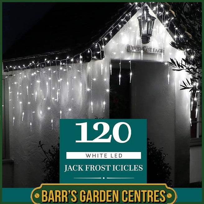 Noma 120 - 720 White Multifunction Jack Frost Icicles