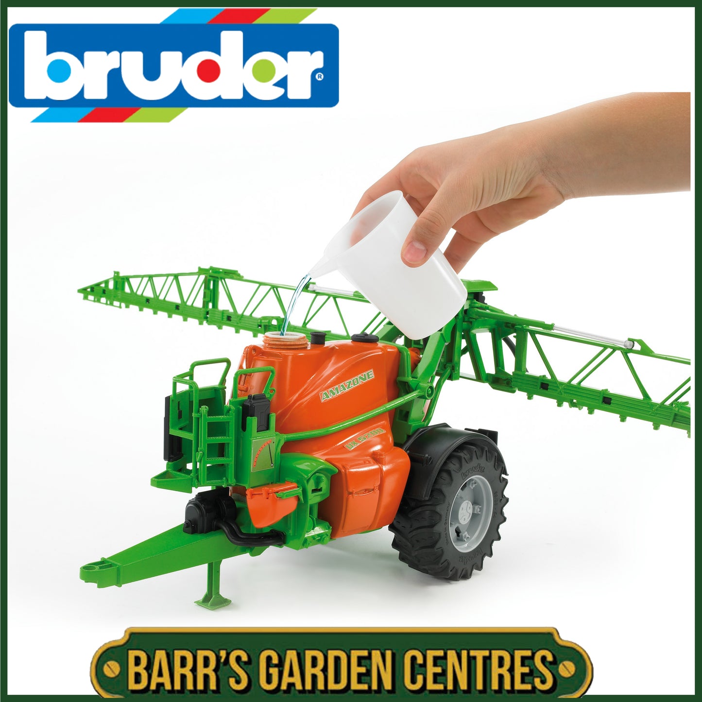 BRUDER Amazone UX 5200 Trailed Field Sprayer