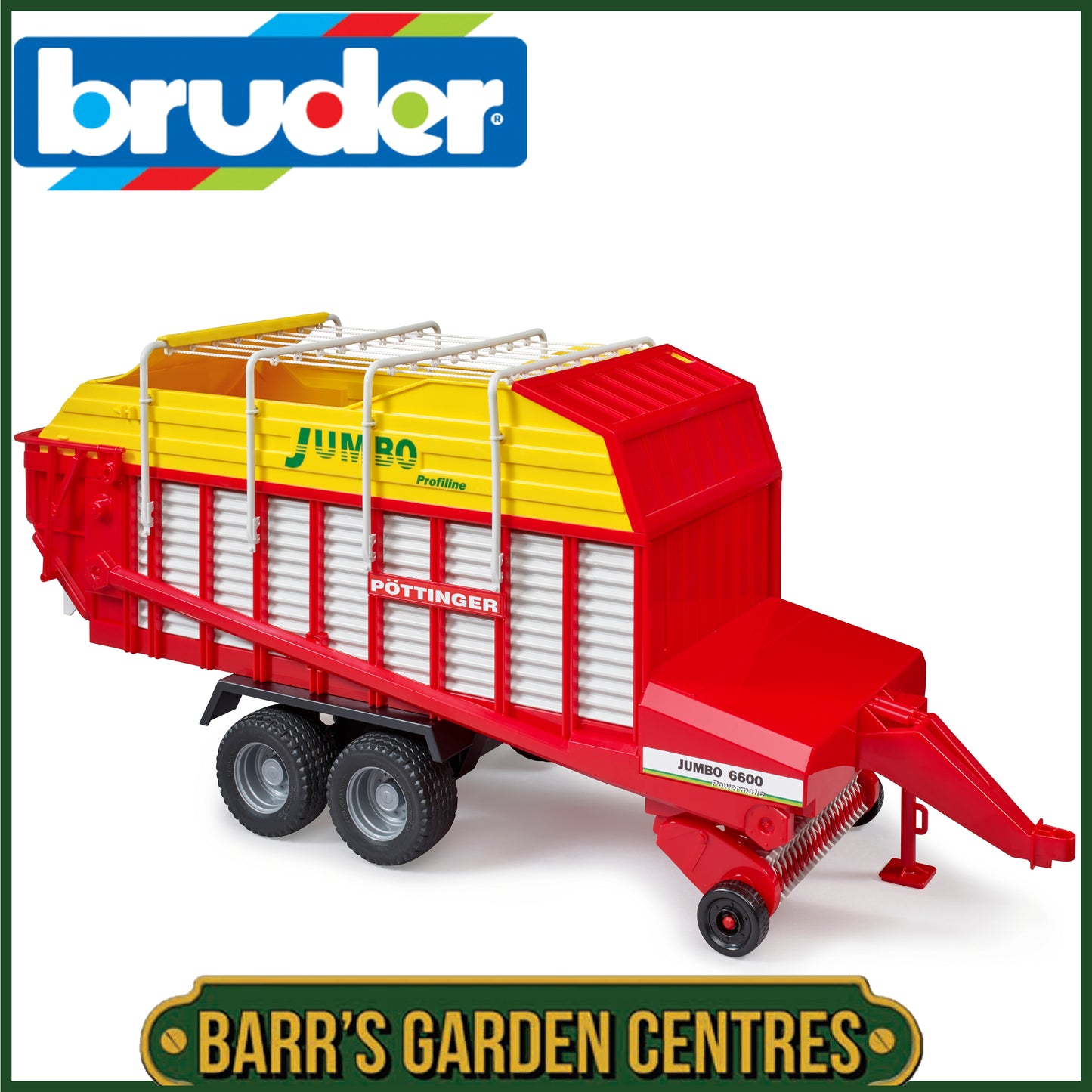 BRUDER Pottinger Jumbo 6600 Profiline Forage trailer