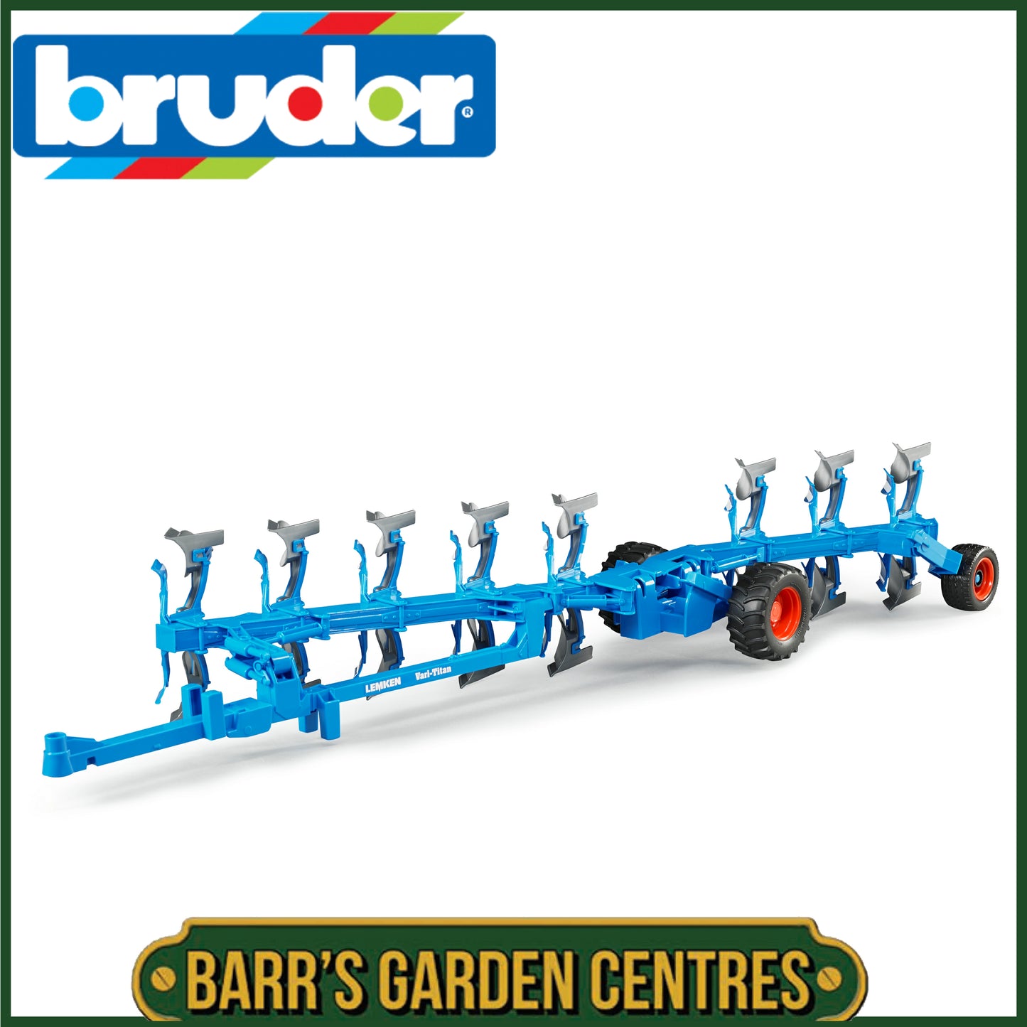 BRUDER LEMKEN Semi-mounted reversible plough Vari-Titan